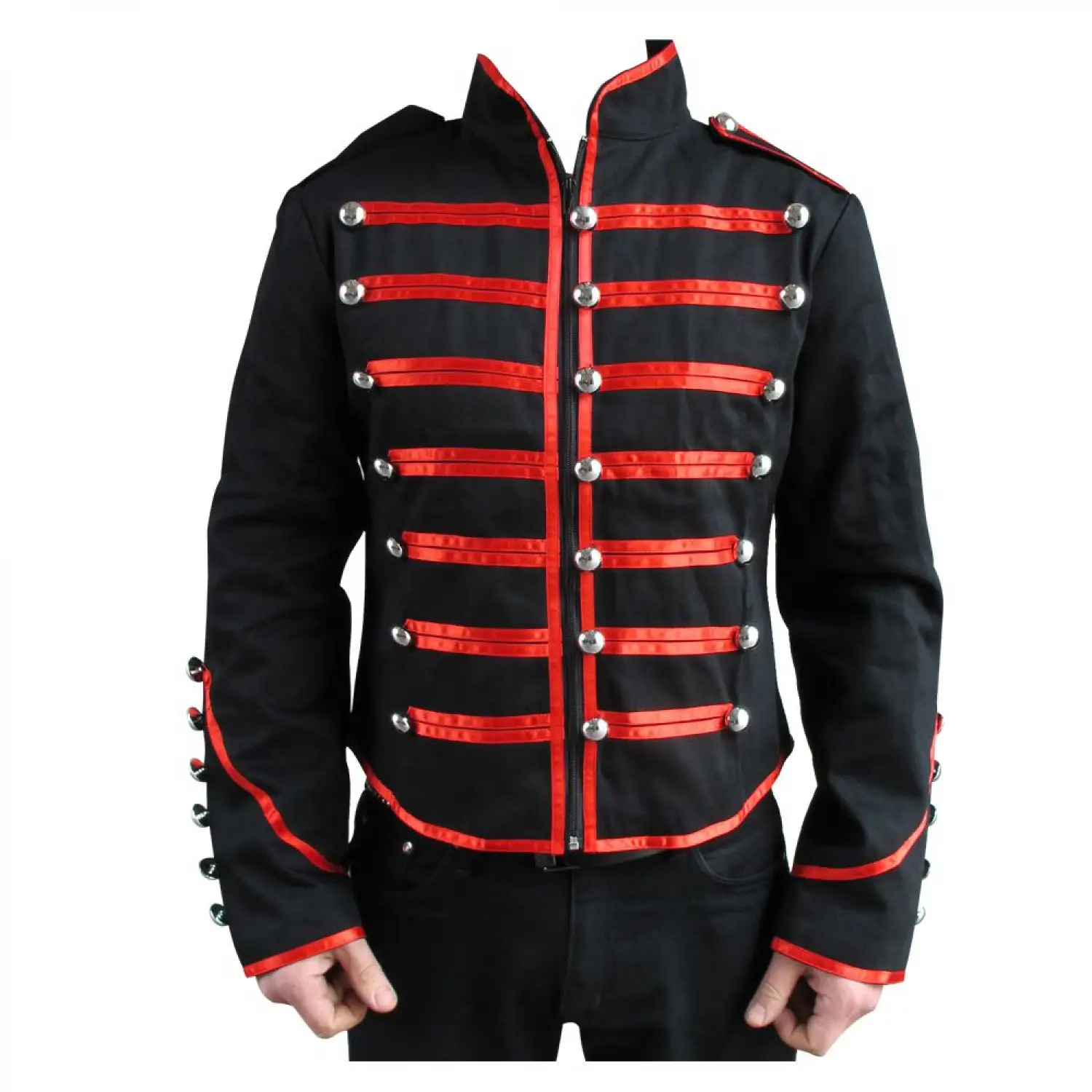 Men's Gothic Tunic Military Parade Jacket